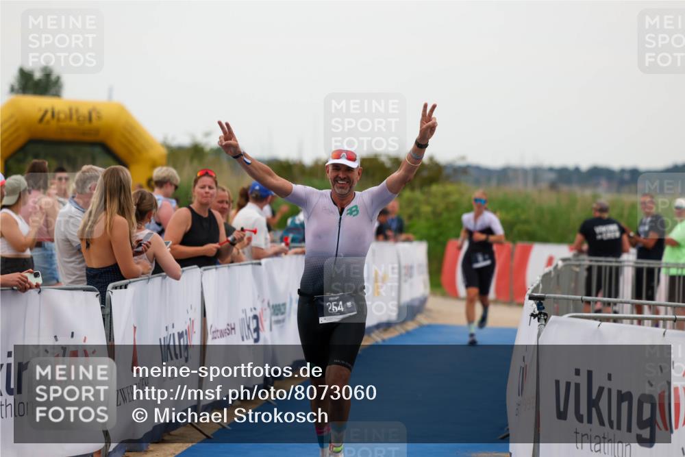22.06.2025 - Viking Triathlon Michael Strokosch http://msf.ph/oto/8073060 22.06.2025 15:58:45 Ziel 18, 254 meine-sportfotos.de