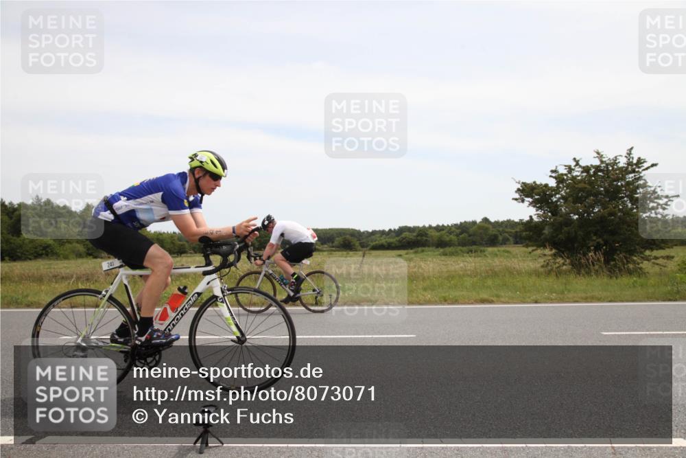 22.06.2025 - Viking Triathlon Yannick Fuchs http://msf.ph/oto/8073071 22.06.2025 12:42:36 Radfahren 241, 614 meine-sportfotos.de