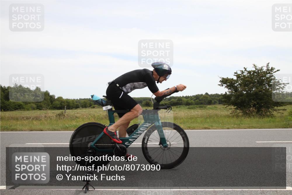 22.06.2025 - Viking Triathlon Yannick Fuchs http://msf.ph/oto/8073090 22.06.2025 12:43:00 Radfahren 146, 181 meine-sportfotos.de