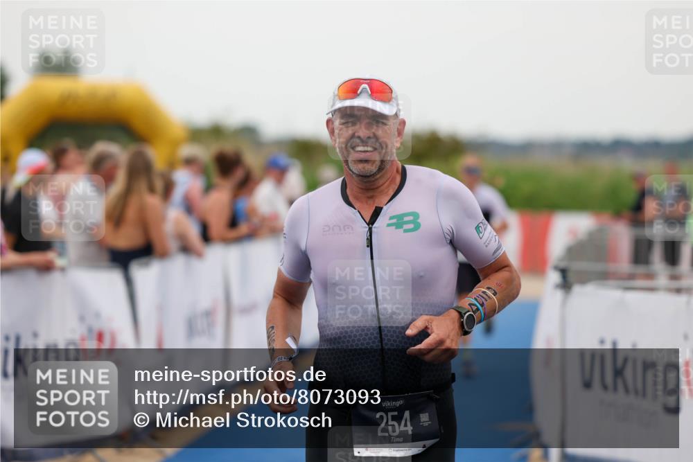 22.06.2025 - Viking Triathlon Michael Strokosch http://msf.ph/oto/8073093 22.06.2025 15:58:47 Ziel 18, 254 meine-sportfotos.de