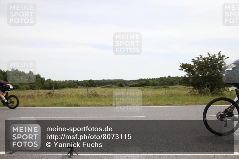 22.06.2025 - Viking Triathlon Yannick Fuchs http://msf.ph/oto/8073115 22.06.2025 12:43:16 Radfahren 40, 291, 448 meine-sportfotos.de