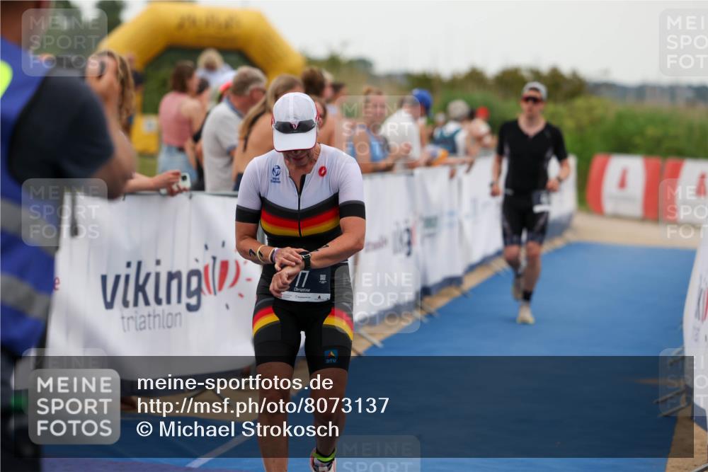 22.06.2025 - Viking Triathlon Michael Strokosch http://msf.ph/oto/8073137 22.06.2025 15:59:07 Ziel 77, 461 meine-sportfotos.de