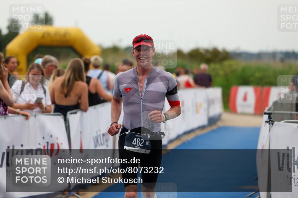 22.06.2025 - Viking Triathlon Michael Strokosch http://msf.ph/oto/8073232 22.06.2025 15:59:44 Ziel 462 meine-sportfotos.de