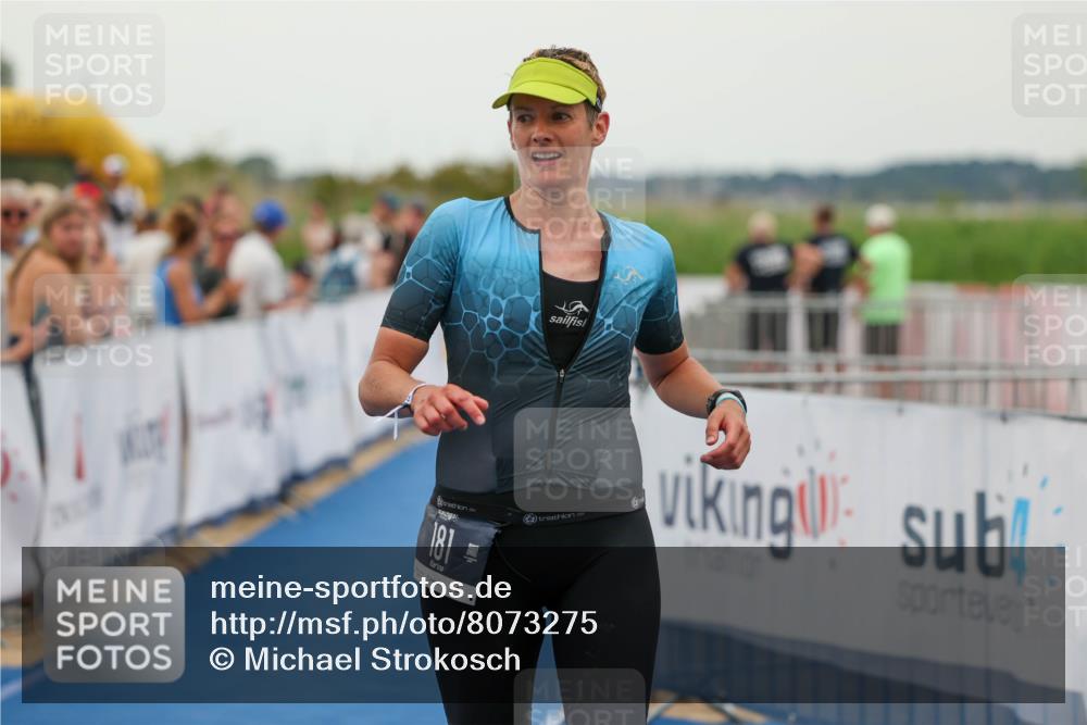 22.06.2025 - Viking Triathlon Michael Strokosch http://msf.ph/oto/8073275 22.06.2025 16:00:11 Ziel 181 meine-sportfotos.de