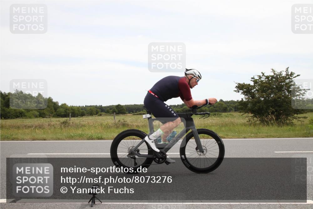 22.06.2025 - Viking Triathlon Yannick Fuchs http://msf.ph/oto/8073276 22.06.2025 12:44:43 Radfahren 53 meine-sportfotos.de
