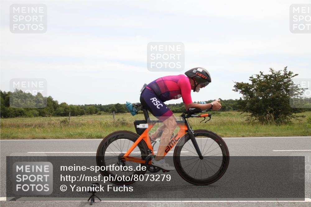 22.06.2025 - Viking Triathlon Yannick Fuchs http://msf.ph/oto/8073279 22.06.2025 12:44:56 Radfahren 62, 613 meine-sportfotos.de