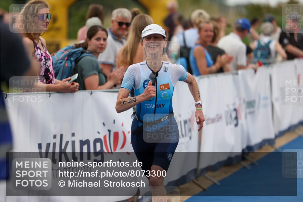 22.06.2025 - Viking Triathlon Michael Strokosch http://msf.ph/oto/8073300 22.06.2025 16:00:24 Ziel 154 meine-sportfotos.de