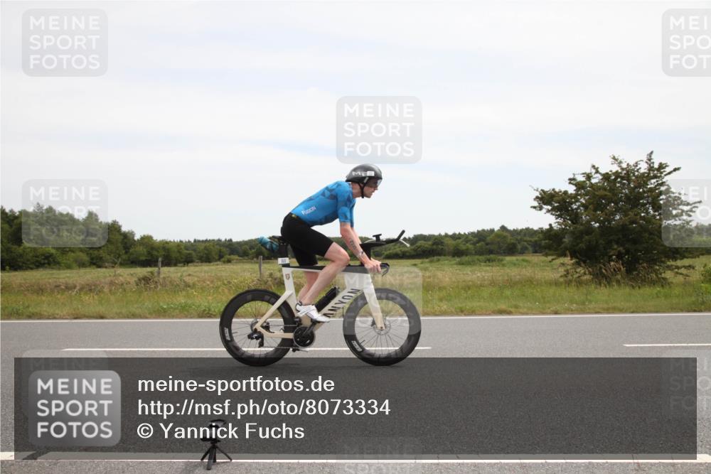 22.06.2025 - Viking Triathlon Yannick Fuchs http://msf.ph/oto/8073334 22.06.2025 12:45:53 Radfahren 190, 350, 644 meine-sportfotos.de