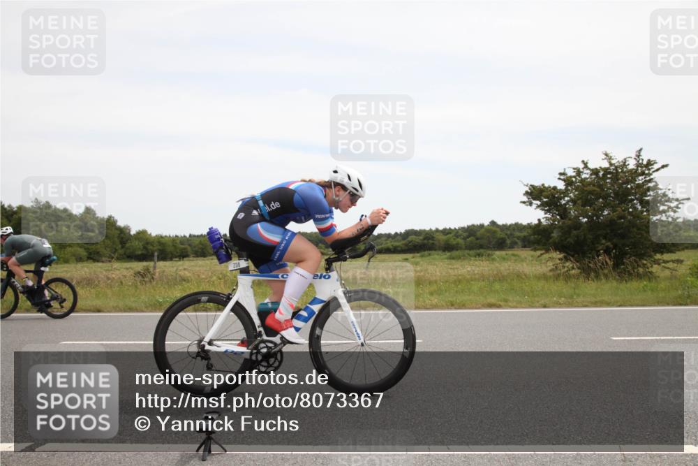 22.06.2025 - Viking Triathlon Yannick Fuchs http://msf.ph/oto/8073367 22.06.2025 12:46:28 Radfahren 230, 326, 353, 607 meine-sportfotos.de