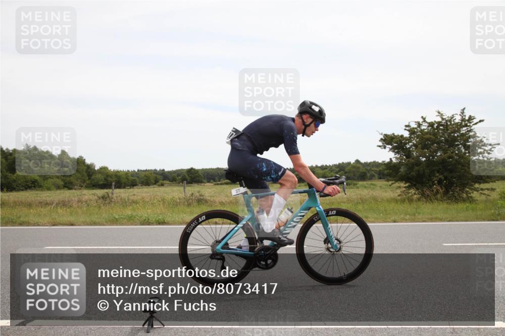 22.06.2025 - Viking Triathlon Yannick Fuchs http://msf.ph/oto/8073417 22.06.2025 12:47:02 Radfahren 191, 377, 480 meine-sportfotos.de