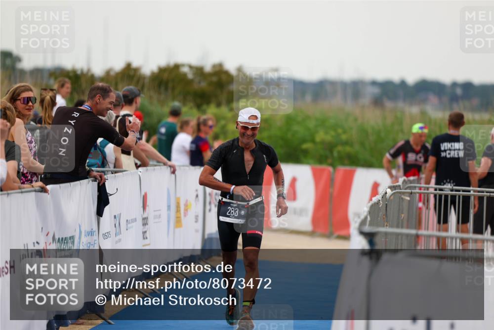 22.06.2025 - Viking Triathlon Michael Strokosch http://msf.ph/oto/8073472 22.06.2025 16:02:36 Ziel 283 meine-sportfotos.de