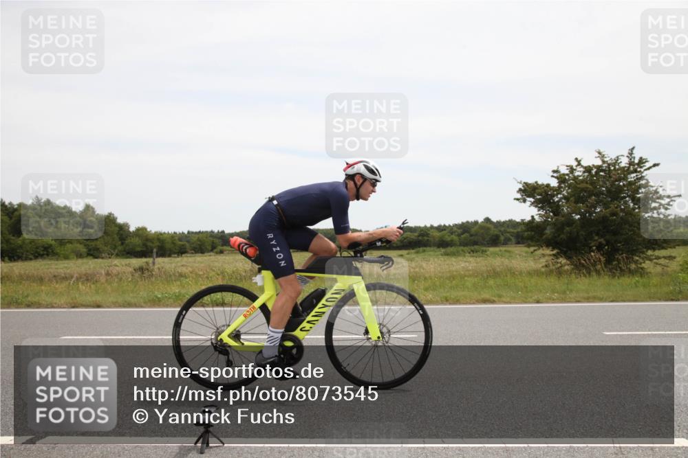 22.06.2025 - Viking Triathlon Yannick Fuchs http://msf.ph/oto/8073545 22.06.2025 12:49:10 Radfahren 38, 323 meine-sportfotos.de