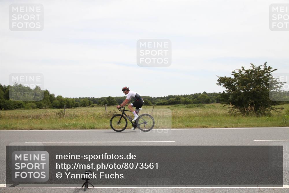 22.06.2025 - Viking Triathlon Yannick Fuchs http://msf.ph/oto/8073561 22.06.2025 12:49:27 Radfahren 55, 608 meine-sportfotos.de