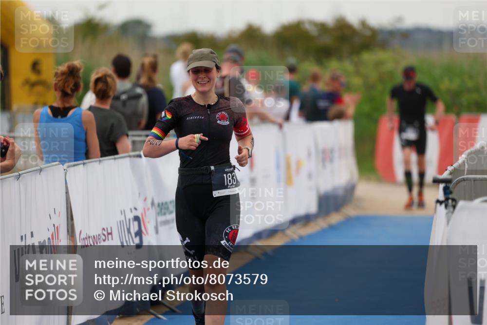 22.06.2025 - Viking Triathlon Michael Strokosch http://msf.ph/oto/8073579 22.06.2025 16:02:57 Ziel 183 meine-sportfotos.de