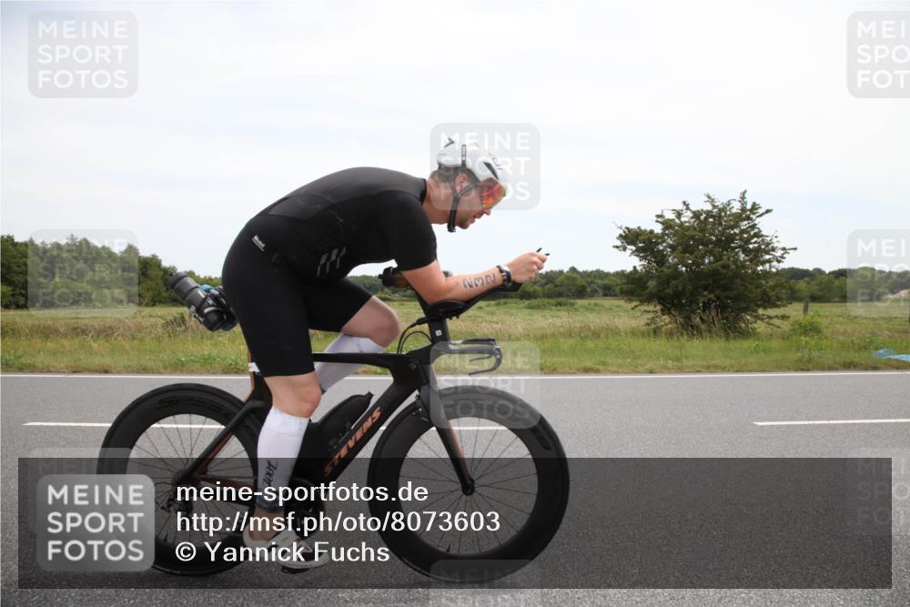 22.06.2025 - Viking Triathlon Yannick Fuchs http://msf.ph/oto/8073603 22.06.2025 12:50:05 Radfahren 47, 88, 232 meine-sportfotos.de