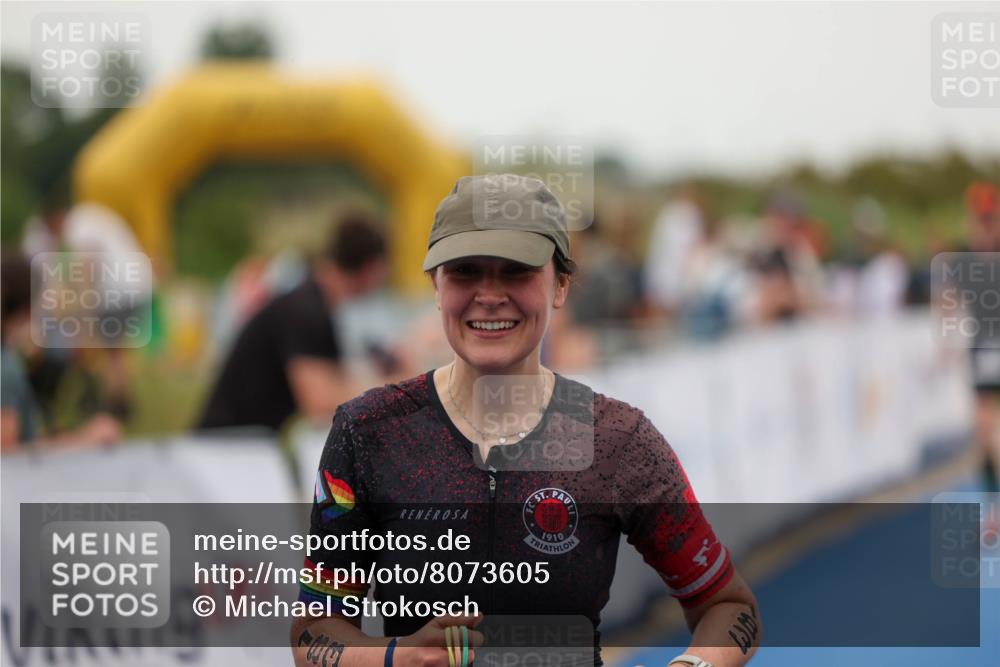 22.06.2025 - Viking Triathlon Michael Strokosch http://msf.ph/oto/8073605 22.06.2025 16:03:00 Ziel 183, 403 meine-sportfotos.de