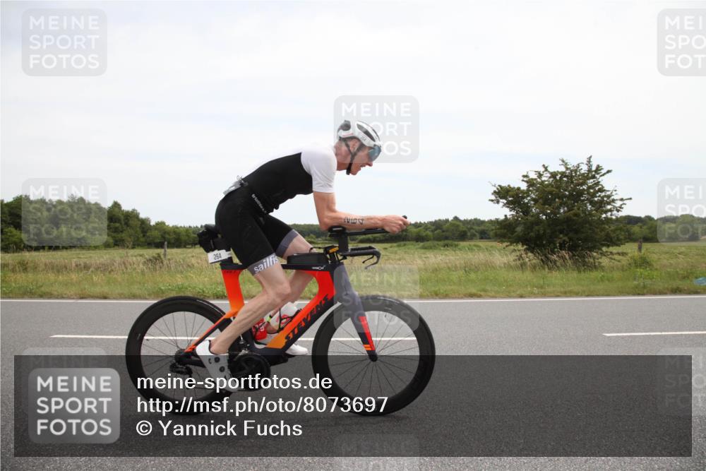 22.06.2025 - Viking Triathlon Yannick Fuchs http://msf.ph/oto/8073697 22.06.2025 12:50:55 Radfahren 75, 264, 304, 317, 507 meine-sportfotos.de