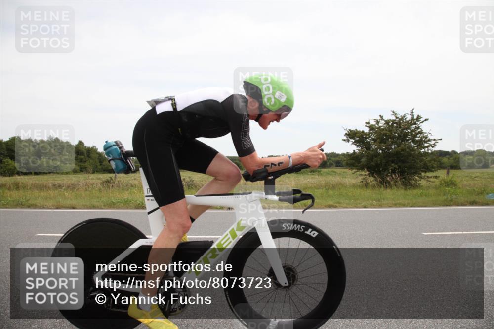 22.06.2025 - Viking Triathlon Yannick Fuchs http://msf.ph/oto/8073723 22.06.2025 12:51:15 Radfahren 69, 161, 171, 452 meine-sportfotos.de