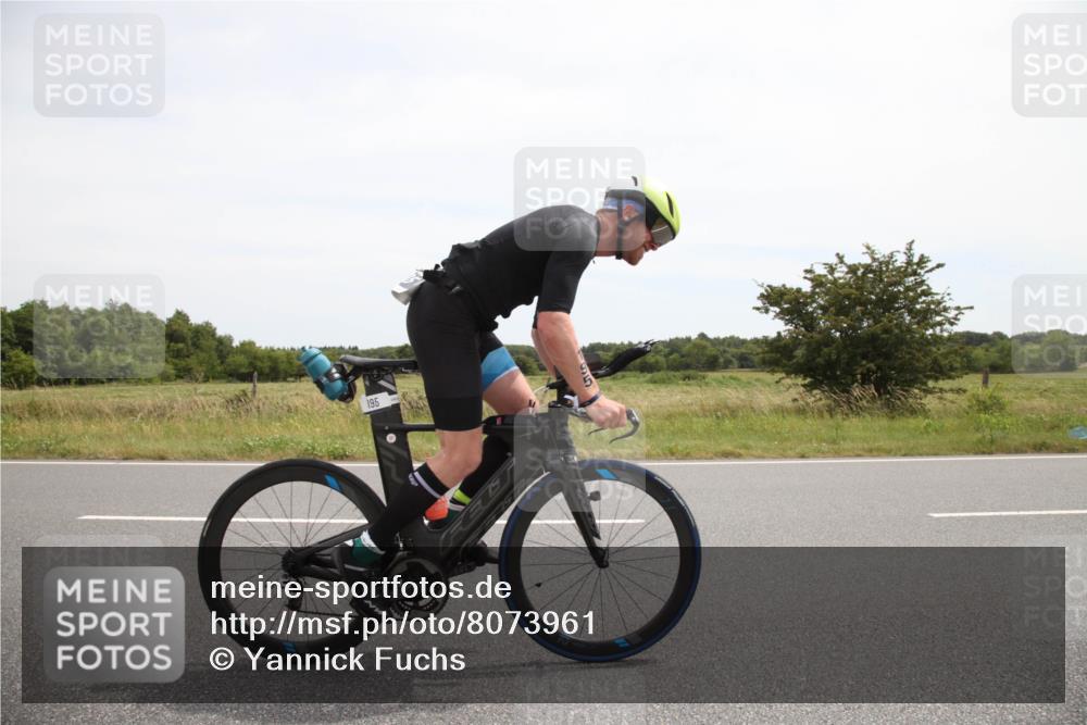 22.06.2025 - Viking Triathlon Yannick Fuchs http://msf.ph/oto/8073961 22.06.2025 12:54:03 Radfahren 18, 195 meine-sportfotos.de