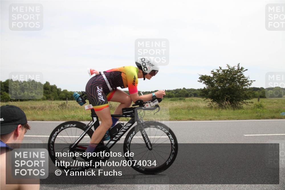 22.06.2025 - Viking Triathlon Yannick Fuchs http://msf.ph/oto/8074034 22.06.2025 12:55:38 Radfahren 205, 208, 632 meine-sportfotos.de