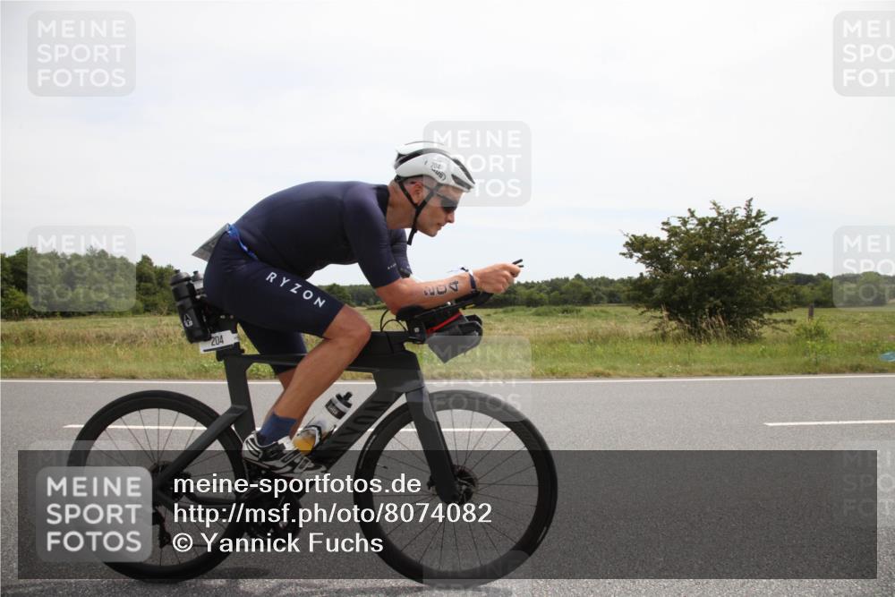 22.06.2025 - Viking Triathlon Yannick Fuchs http://msf.ph/oto/8074082 22.06.2025 12:56:35 Radfahren 204, 247, 306, 603 meine-sportfotos.de