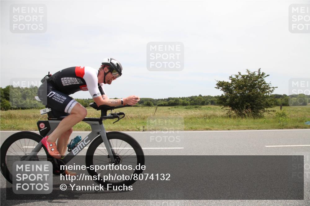 22.06.2025 - Viking Triathlon Yannick Fuchs http://msf.ph/oto/8074132 22.06.2025 12:57:48 Radfahren 150, 638 meine-sportfotos.de