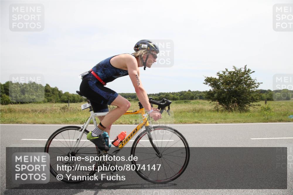 22.06.2025 - Viking Triathlon Yannick Fuchs http://msf.ph/oto/8074147 22.06.2025 12:58:12 Radfahren 337, 394 meine-sportfotos.de
