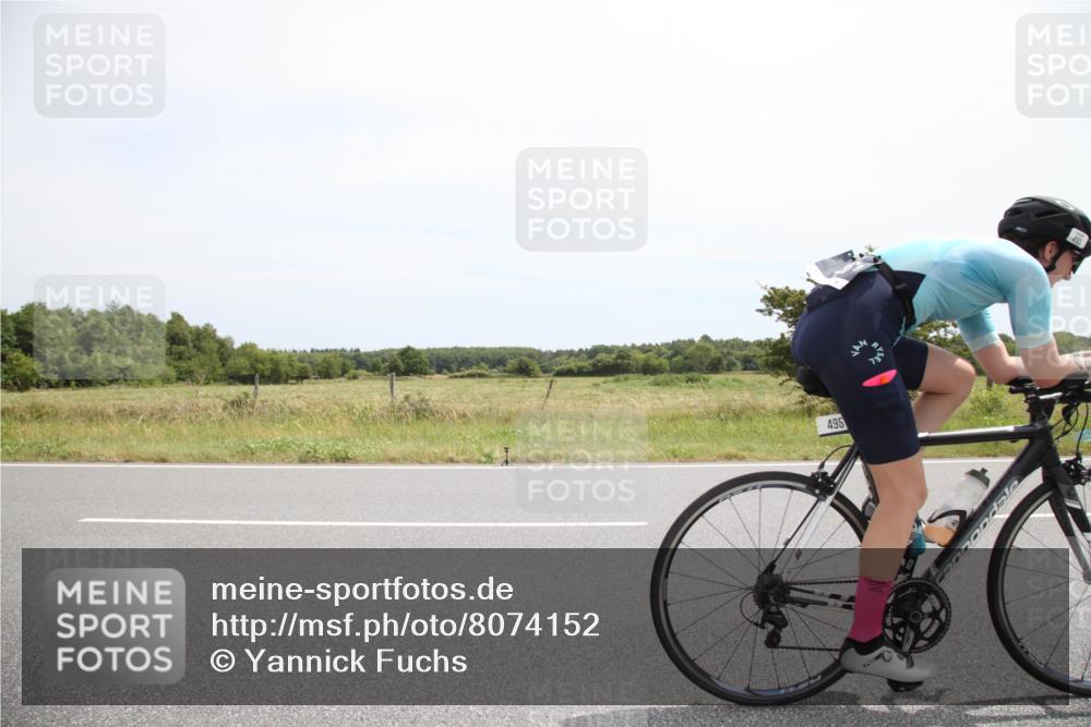 22.06.2025 - Viking Triathlon Yannick Fuchs http://msf.ph/oto/8074152 22.06.2025 12:58:20 Radfahren 107, 372, 495 meine-sportfotos.de