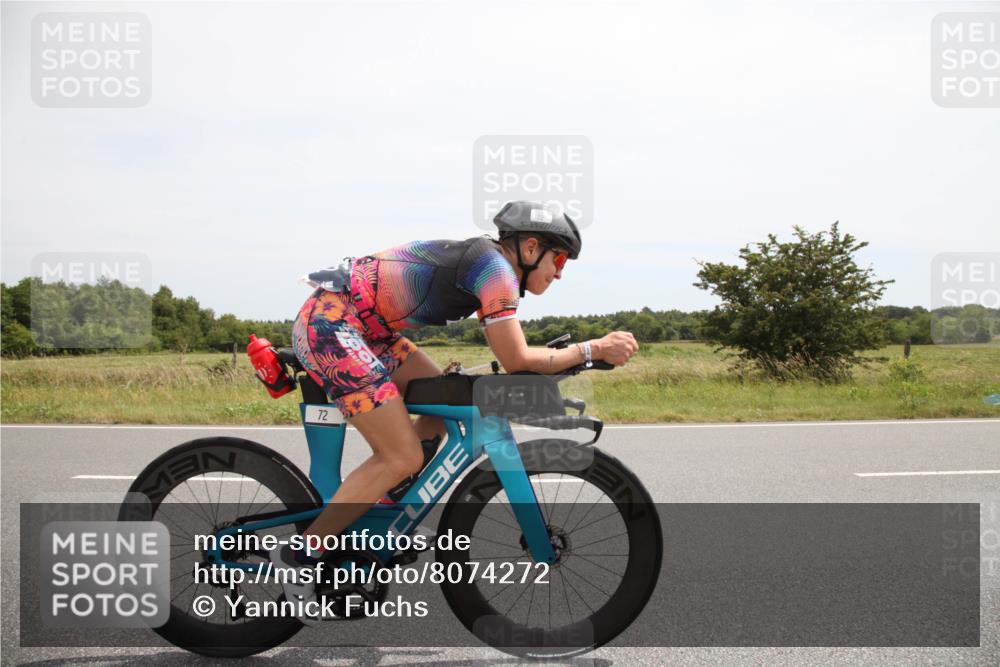 22.06.2025 - Viking Triathlon Yannick Fuchs http://msf.ph/oto/8074272 22.06.2025 13:00:07 Radfahren 72, 74 meine-sportfotos.de