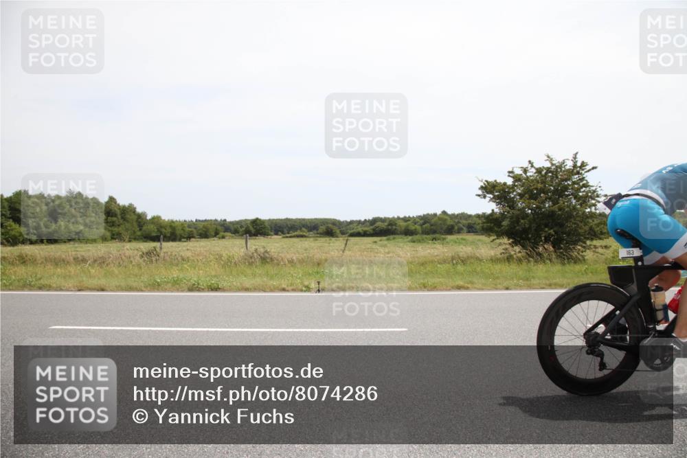 22.06.2025 - Viking Triathlon Yannick Fuchs http://msf.ph/oto/8074286 22.06.2025 13:01:08 Radfahren 163, 275 meine-sportfotos.de