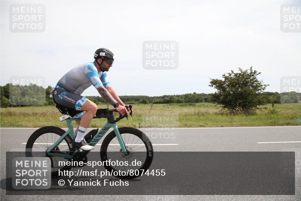 22.06.2025 - Viking Triathlon Yannick Fuchs http://msf.ph/oto/8074455 22.06.2025 13:04:12 Radfahren 361, 482 meine-sportfotos.de