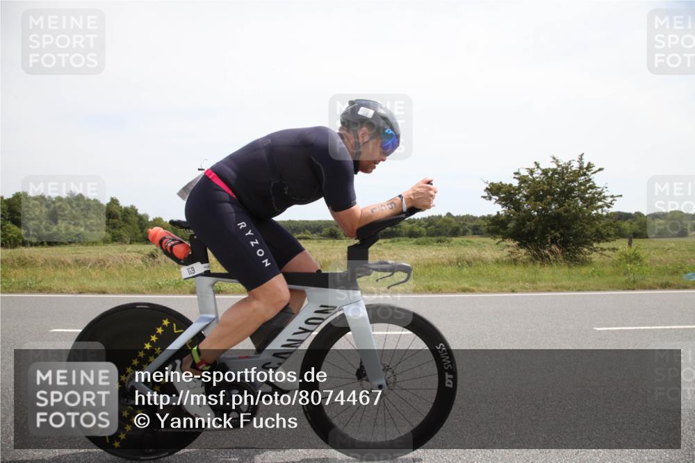 22.06.2025 - Viking Triathlon Yannick Fuchs http://msf.ph/oto/8074467 22.06.2025 13:04:26 Radfahren 159 meine-sportfotos.de
