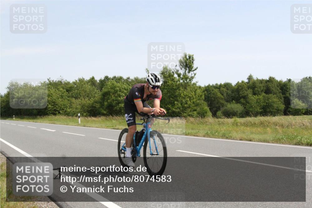 22.06.2025 - Viking Triathlon Yannick Fuchs http://msf.ph/oto/8074583 22.06.2025 11:26:32 Radfahren 61, 659 meine-sportfotos.de