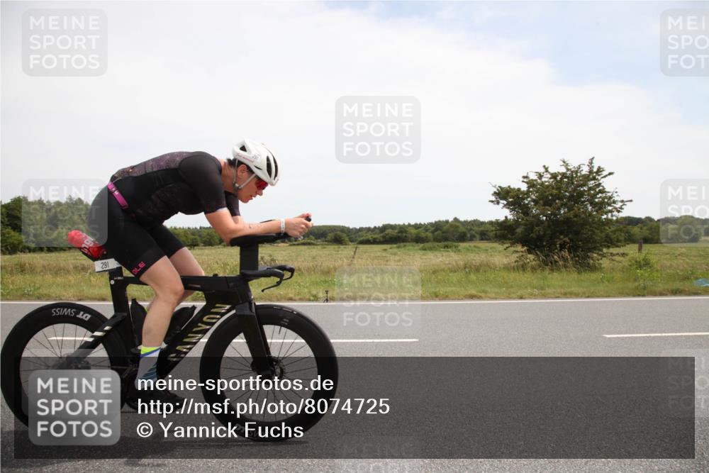 22.06.2025 - Viking Triathlon Yannick Fuchs http://msf.ph/oto/8074725 22.06.2025 13:11:06 Radfahren 154, 291, 318 meine-sportfotos.de