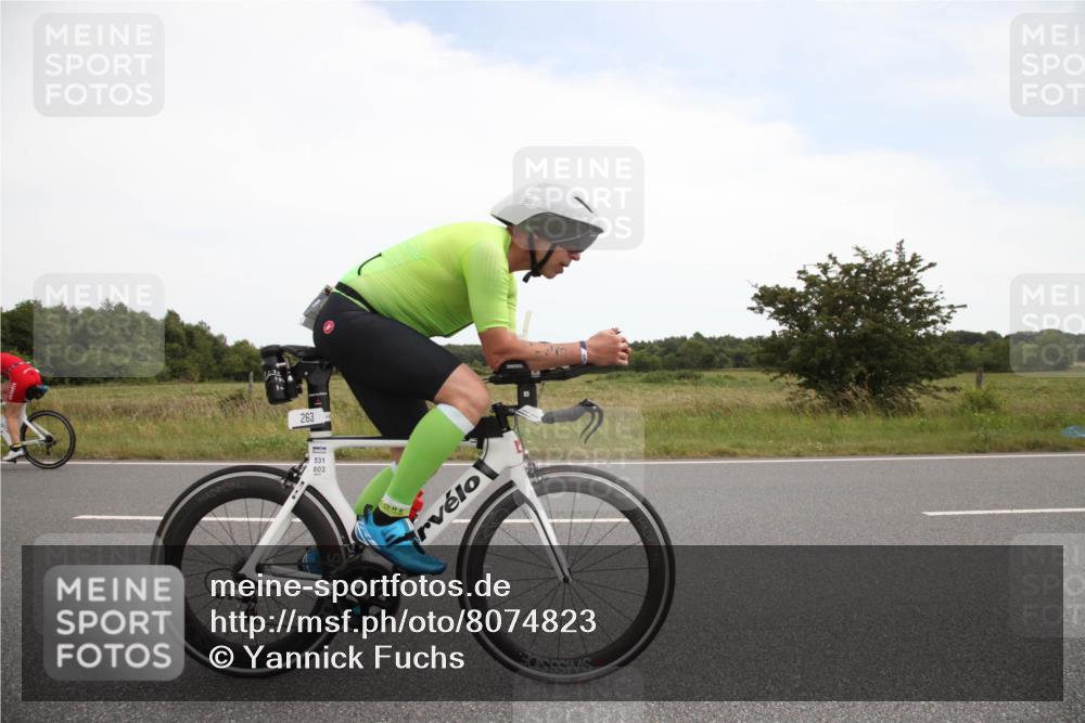 22.06.2025 - Viking Triathlon Yannick Fuchs http://msf.ph/oto/8074823 22.06.2025 13:13:37 Radfahren 263, 353 meine-sportfotos.de