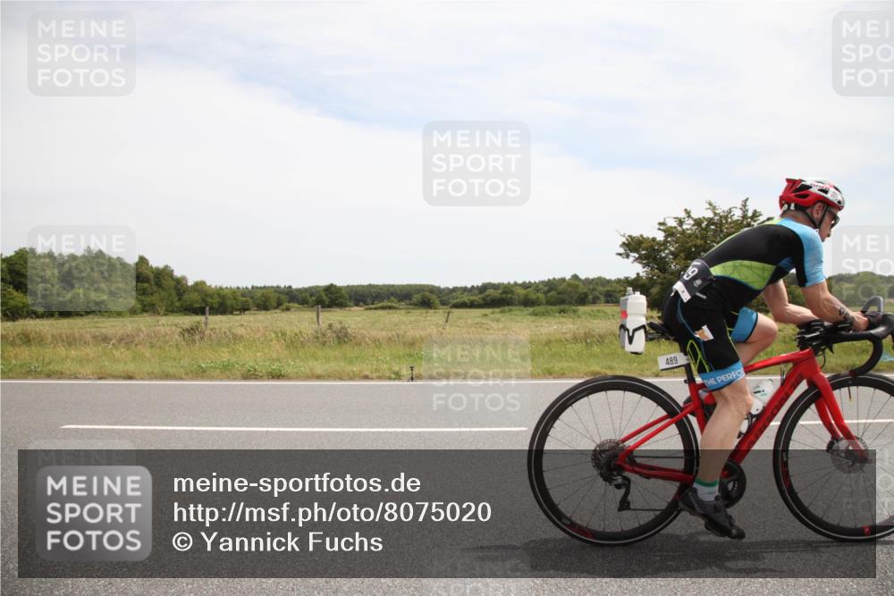 22.06.2025 - Viking Triathlon Yannick Fuchs http://msf.ph/oto/8075020 22.06.2025 13:21:28 Radfahren 489 meine-sportfotos.de