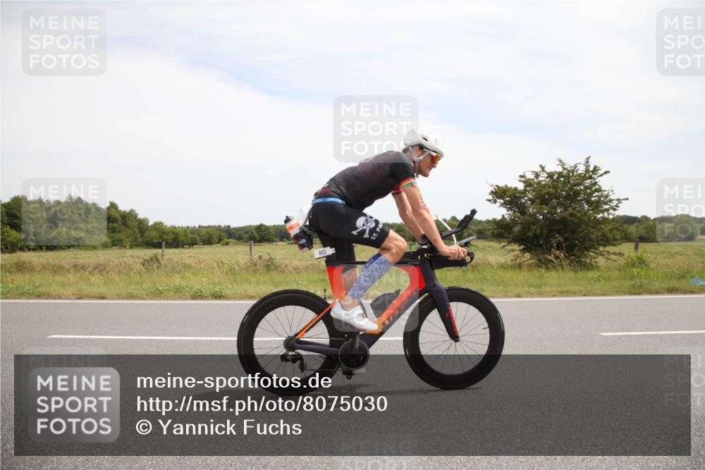22.06.2025 - Viking Triathlon Yannick Fuchs http://msf.ph/oto/8075030 22.06.2025 13:21:34 Radfahren 483, 649 meine-sportfotos.de