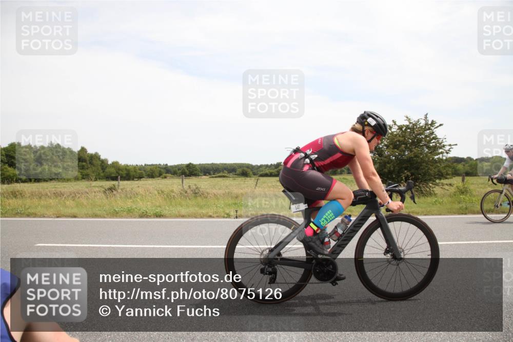 22.06.2025 - Viking Triathlon Yannick Fuchs http://msf.ph/oto/8075126 22.06.2025 13:23:15 Radfahren 155, 246, 547 meine-sportfotos.de