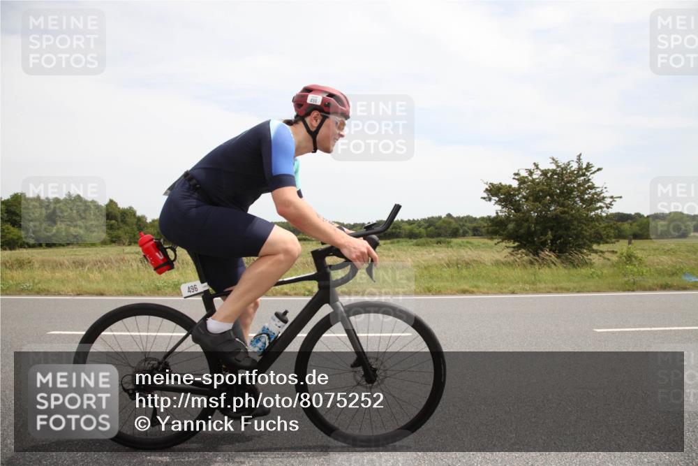 22.06.2025 - Viking Triathlon Yannick Fuchs http://msf.ph/oto/8075252 22.06.2025 13:26:21 Radfahren 496, 542 meine-sportfotos.de