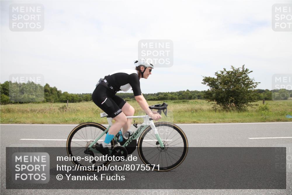22.06.2025 - Viking Triathlon Yannick Fuchs http://msf.ph/oto/8075571 22.06.2025 13:44:03 Radfahren 431 meine-sportfotos.de