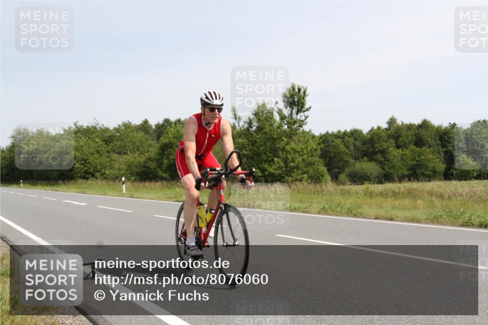 22.06.2025 - Viking Triathlon Yannick Fuchs http://msf.ph/oto/8076060 22.06.2025 11:55:21 Radfahren 160 meine-sportfotos.de