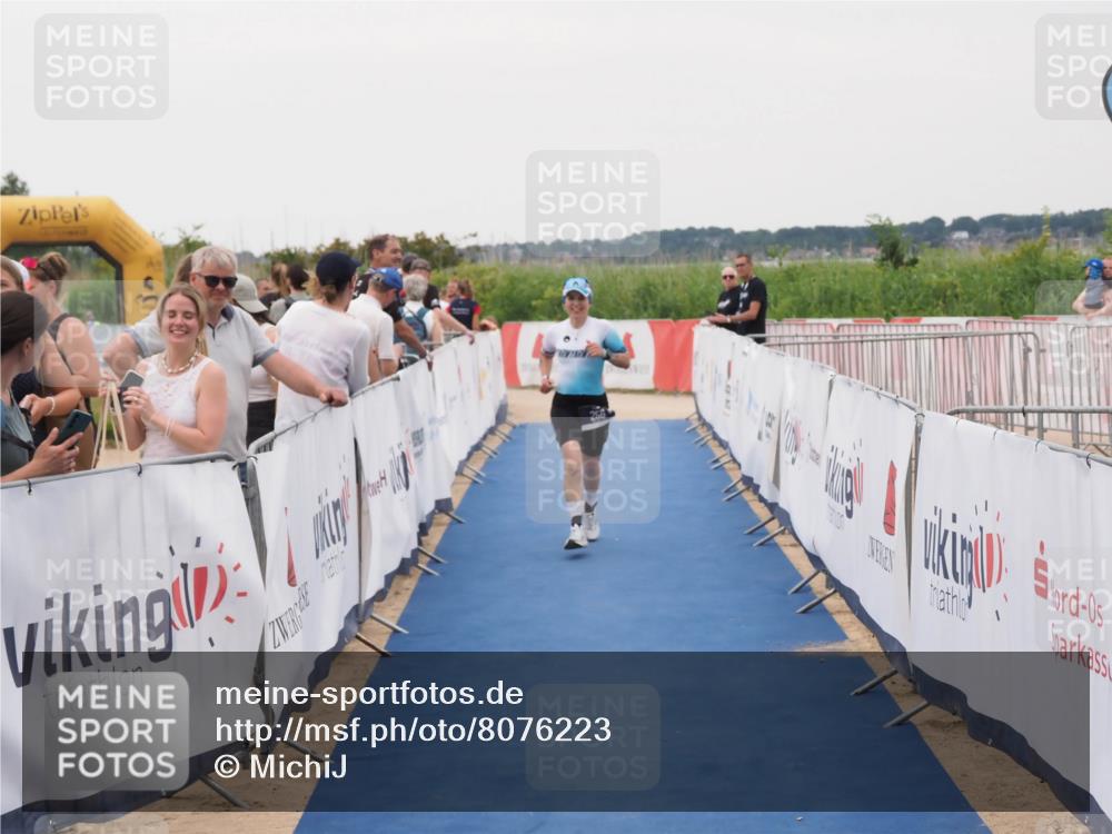 22.06.2025 - Viking Triathlon MichiJ http://msf.ph/oto/8076223 22.06.2025 16:02:05 Ziel 256 meine-sportfotos.de