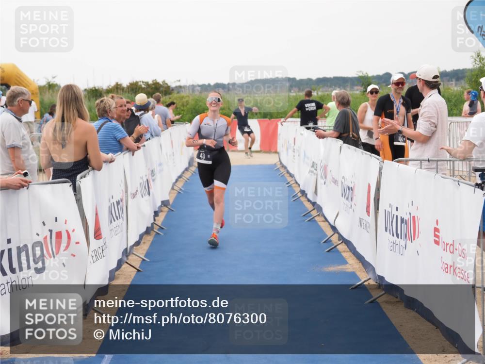 22.06.2025 - Viking Triathlon MichiJ http://msf.ph/oto/8076300 22.06.2025 15:54:21 Ziel 43, 241 meine-sportfotos.de