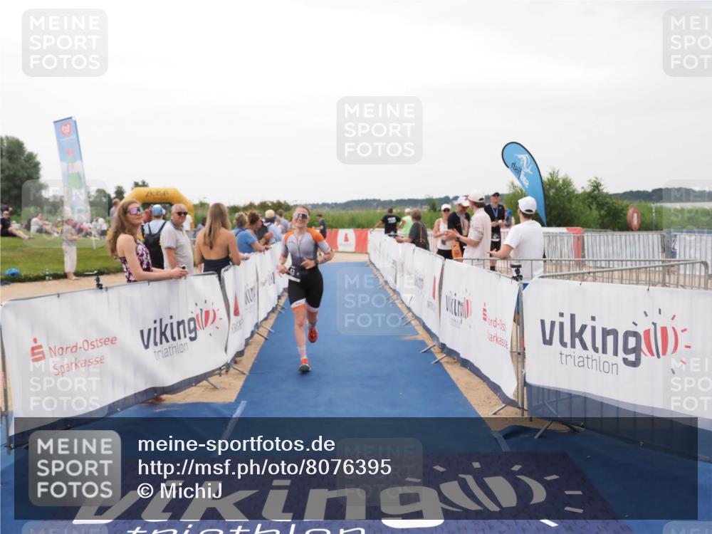 22.06.2025 - Viking Triathlon MichiJ http://msf.ph/oto/8076395 22.06.2025 15:54:23 Ziel 43, 241 meine-sportfotos.de