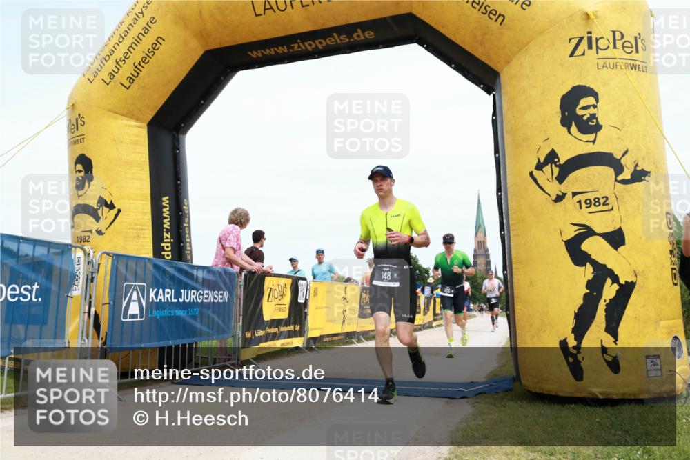 22.06.2025 - Viking Triathlon H.Heesch http://msf.ph/oto/8076414 22.06.2025 14:15:36 Laufen 148, 505 meine-sportfotos.de