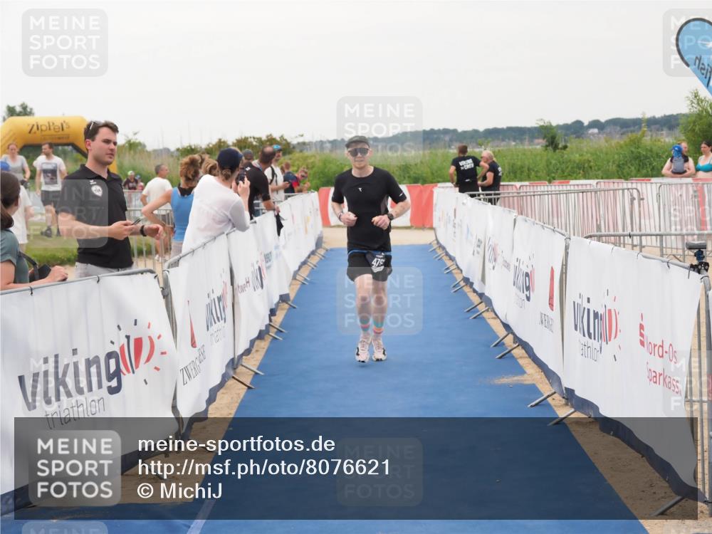 22.06.2025 - Viking Triathlon MichiJ http://msf.ph/oto/8076621 22.06.2025 16:02:26 Ziel 479 meine-sportfotos.de