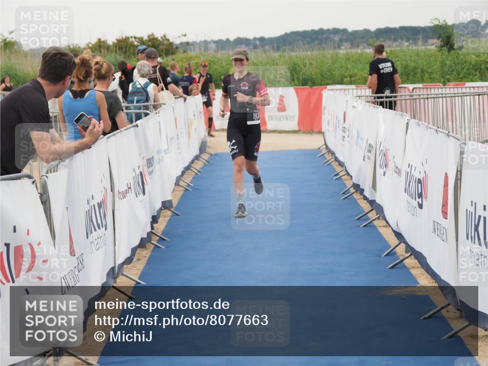 22.06.2025 - Viking Triathlon MichiJ http://msf.ph/oto/8077663 22.06.2025 16:02:54 Ziel 183 meine-sportfotos.de