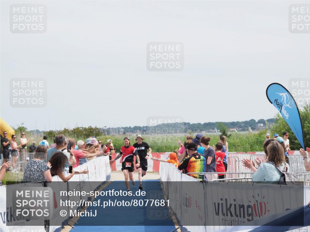 22.06.2025 - Viking Triathlon MichiJ http://msf.ph/oto/8077681 22.06.2025 14:09:43 Ziel 641 meine-sportfotos.de