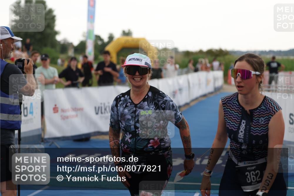 22.06.2025 - Viking Triathlon Yannick Fuchs http://msf.ph/oto/8077821 22.06.2025 16:29:03 Ziel  meine-sportfotos.de