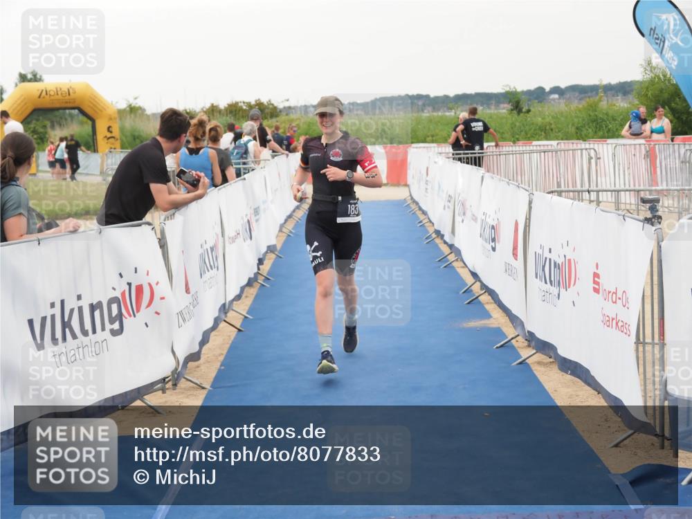 22.06.2025 - Viking Triathlon MichiJ http://msf.ph/oto/8077833 22.06.2025 16:02:56 Ziel 183, 403 meine-sportfotos.de